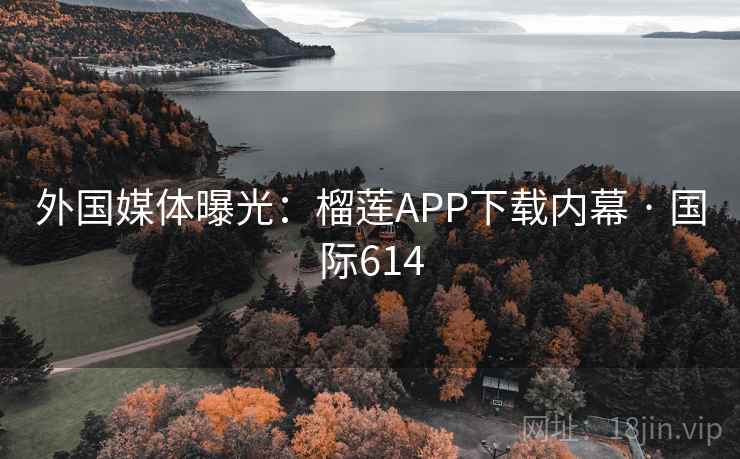 外国媒体曝光：榴莲APP下载内幕 · 国际614  第2张